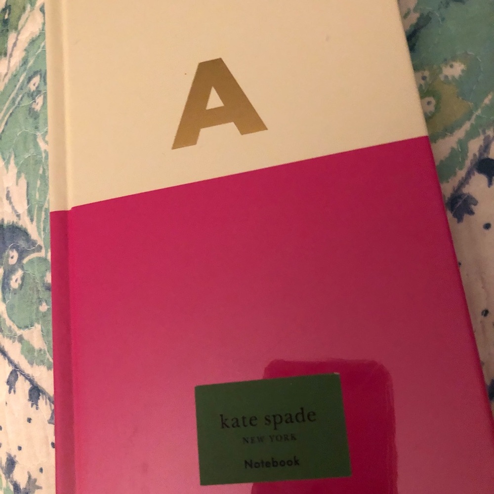 Kate Spade notebook